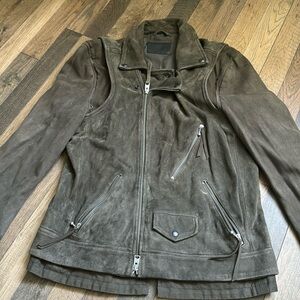 ALL SAINT MEN SUEDE JACKET